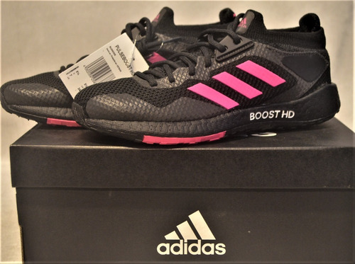 Imagem 2 de 9 de Tenis Esportivo adidas Pulseboost Hd T Pto/rosa Caminhada ..
