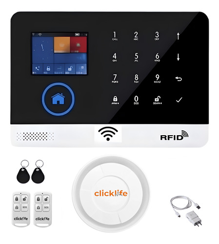 Alarma Panel Repuesto  Negocio Wifi Inalambrica Touch / App