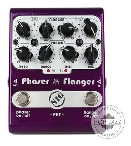 Pedal Nig Phaser & Flanger Phf 