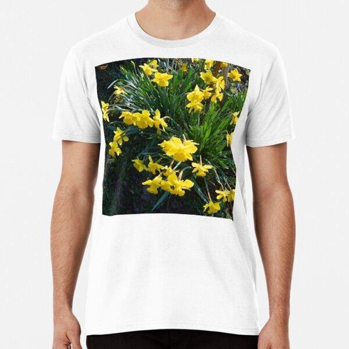 Remera Narcisos Algodon Premium 