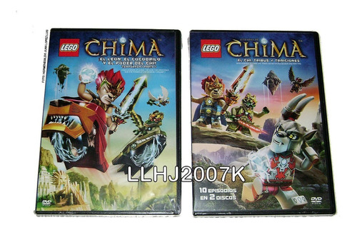 Lego Leyendas De Chima Temporada 1 Completa Dvd 4 Discos (Usado)