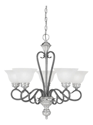 Lighting 675 Sn Sm Devonshire Candelabro Cinco Luz