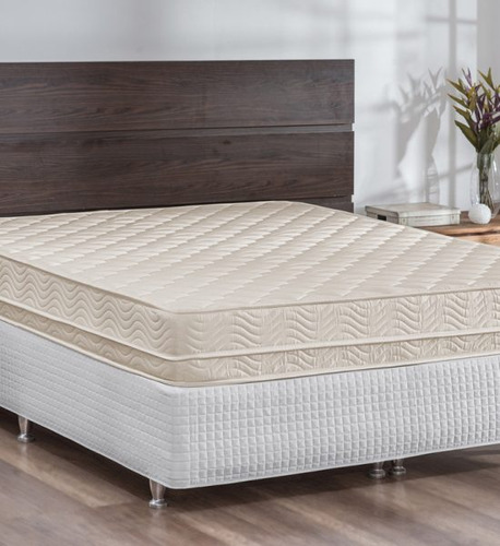 Saia Cama Box Lavive Probox Cama Solteiro Pastilha Poliéster Cor Branco