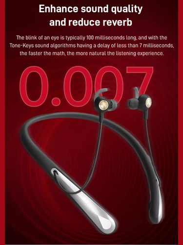 Auriculares Inteligentes Para El Cuello Detrás De La Oreja
