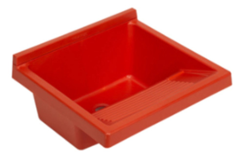 Pileta Lavadero Ferrum Traful Lp010 Rojo Outlet C