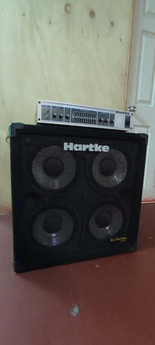  Amplificador De Bajo Hartke 410xl + Cabezal Ha2500