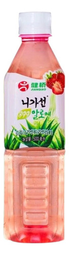 Jugo C Aloe Vera E Trozos 500ml Sabores Varios Orig Oriental Aloe Y Frutilla