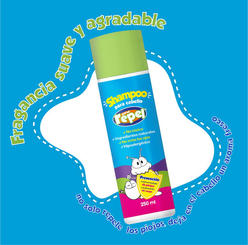 Shampoo Antipiojos Sure Repel Árbol De Té Pack2 Con 2 Peines