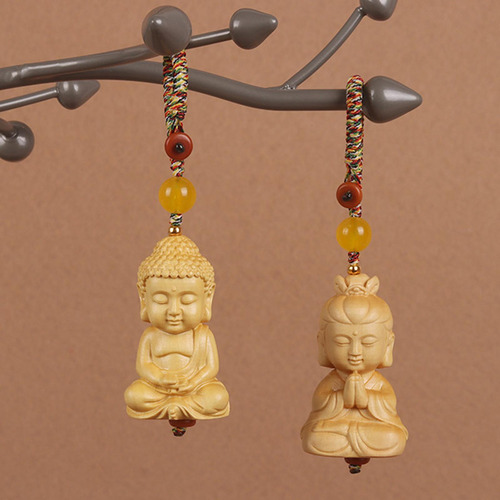 2 Llavero De Madera Con Figura, Accesorio Artesanal Estilo B