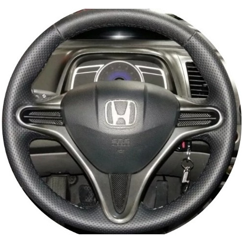 Capa De Volante Costurada Honda / New Civic 