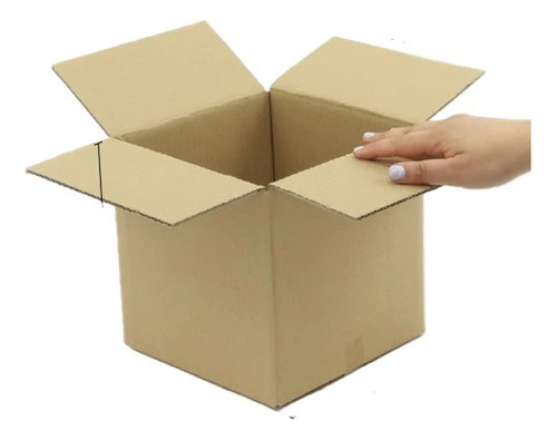 Caja De Cartón 20x20x20 Pack 24 Unidades Miembalaje
