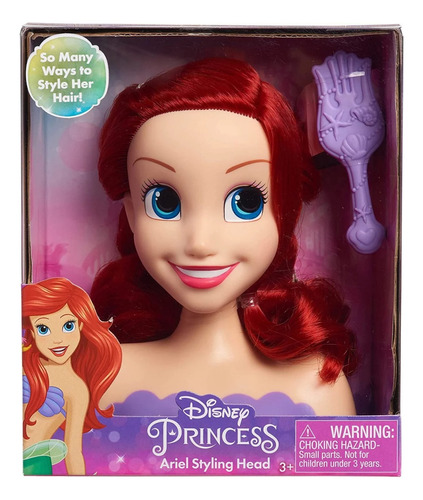 Estilizar La Cabeza Mini De La Princesa Disney Ariel
