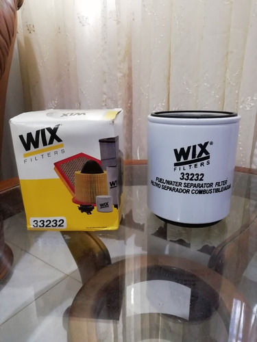 Filtro Wix Trampa De Agua 33232