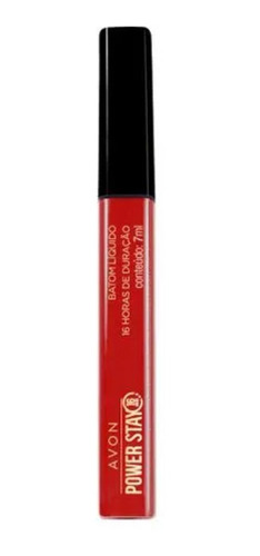 Batom Líquido Power Stay Vermelhaço 7ml - Avon
