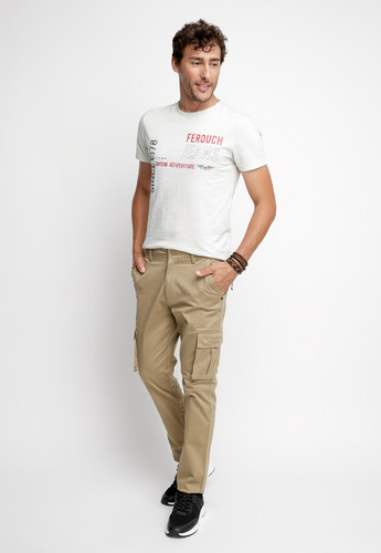 Polera Hombre Virginia Gris Fw 2023 Ferouch