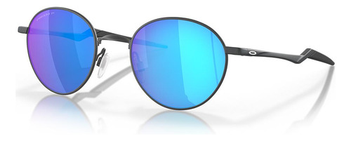 Óculos De Sol Oakley Terrigal Satin Light Steel 0551 Cor Preto