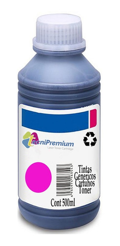 1 Medio Litro Tinta Para Impresoras Compatible Hp Y Canon