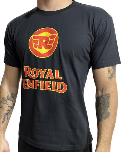 Remera Moto Royal Endfield Motoscba