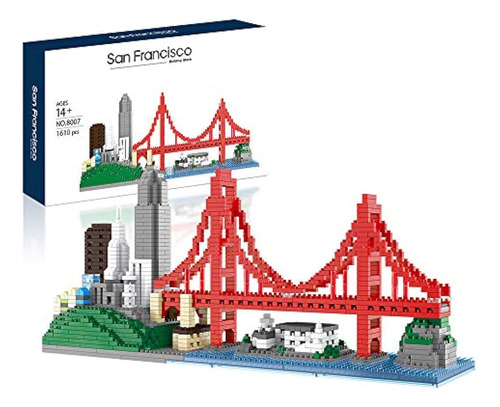 Gift Architecture Skylines: San Francisco Model Building Set