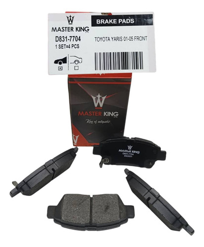 Pastillas Freno Delanteras Toyota Yaris Sol 1.3 2nz 99/05