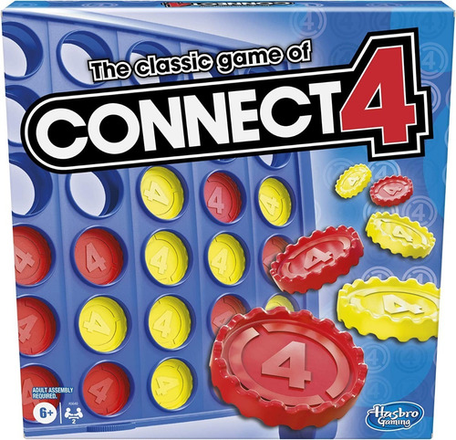 Juego Conector De 4 De Hasbro, Talla Única , Multicolor