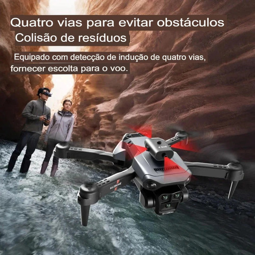 Xiaomi Drone K6 Camera 8k Hd 5g Sensor Obstáculos Retorno Como Mostrado
