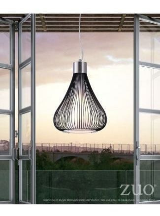 Imagen 4 de 8 de Lampara De Techo Modelo Interstellar - Negro Këssa Muebles