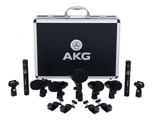 Kit De Bateria Akg Drum Set Session I Microfonos Bateria Akg