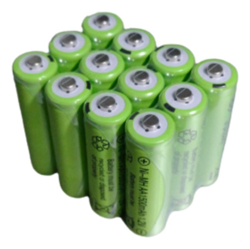 Pilas Solares Pack 12 Unid Aa