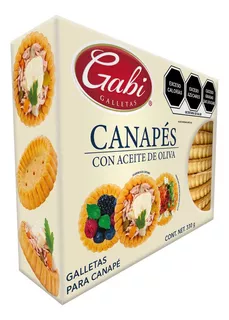 Gabi Galletas Para Canapes 330 Gr