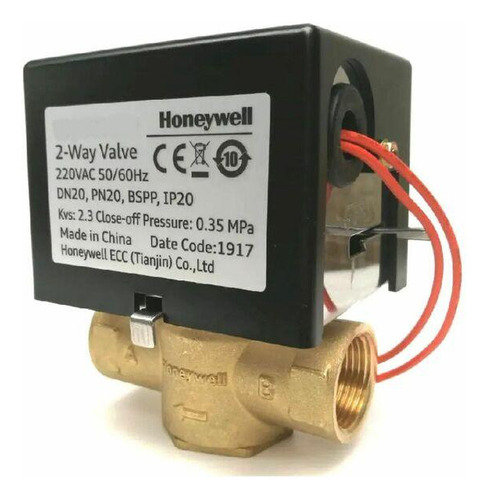 Valvula Fan Coil 2 Vías 1/2  Honeywell Vs82c15pp