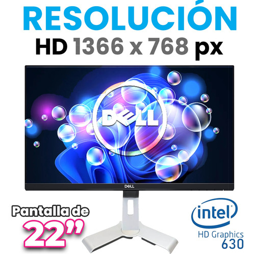 Equipo Pc Dell Optiplex 22 Core I5 8th 16gb Ram 512gb Ssd (Reacondicionado)