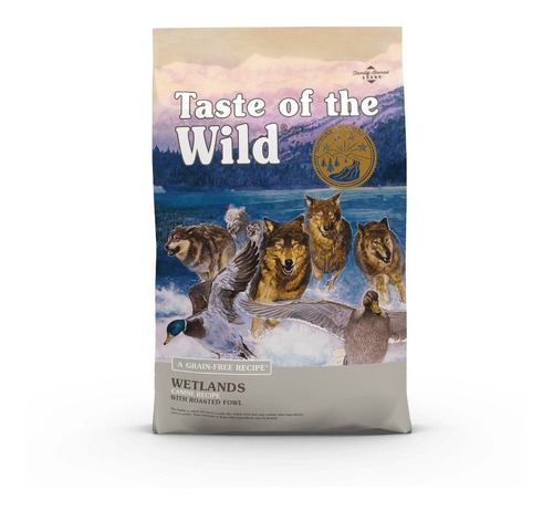 Imagen 1 de 1 de Alimento Taste of the Wild Wetlands Canine para perro adulto todos los tamaños sabor pato asado en bolsa de 2.2kg