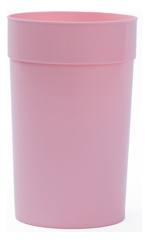 45 Vaso Reutilizable 600cc Fiesta Plastico Previa Color PASTEL