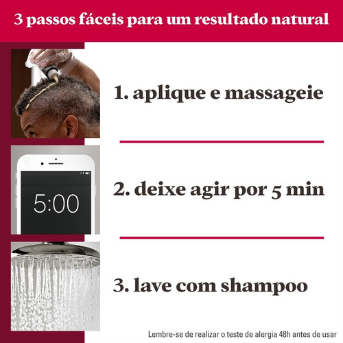 Grecin 5 Shampoo Tonalizante Castanho Médio Escuro H-40 60ml