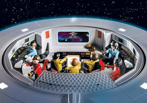 Juguete Playmobil Start Trek De U.s.s. Enterprise 150 Piezas