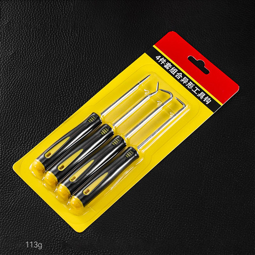 4pcs Pick And Hook Set Versátil De Acero De Acero De