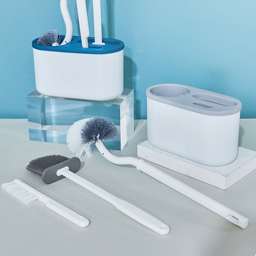 Escova De Vaso Sanitário De 4 Peças, Conjunto De Tigelas, Se