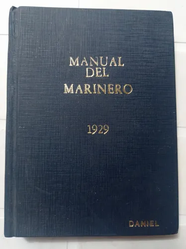 Manual Del Marinero Ministerio De Marina 1929 (Usado)