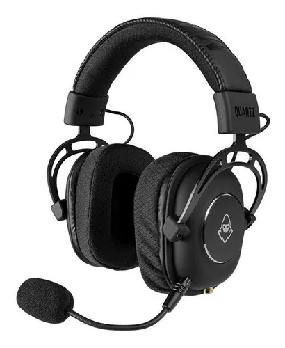 Imagem do produto Headset Gamer Mancer Quartz, Drivers 50mm, Preto, MCR-QTZ-BL01 em Mercado Livre