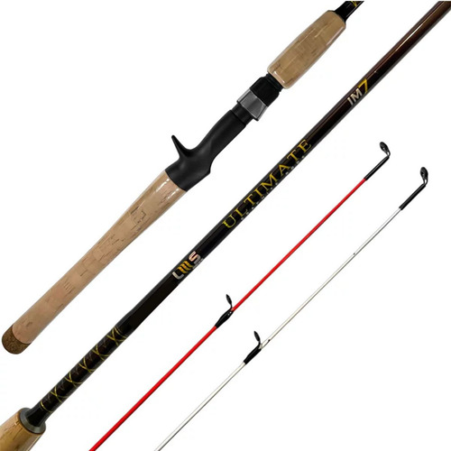 Vara De Pesca Lumis Ultimate 6-17lb Carretilha 3part 2,43m