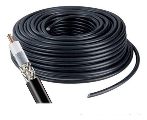 Cable Coaxial Lintratek Rg60 50 Ohms Por Metro Para Pigtails