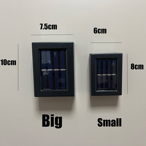 Zlt Lámpara De Pared Solar Más Grande Para Exteriores,