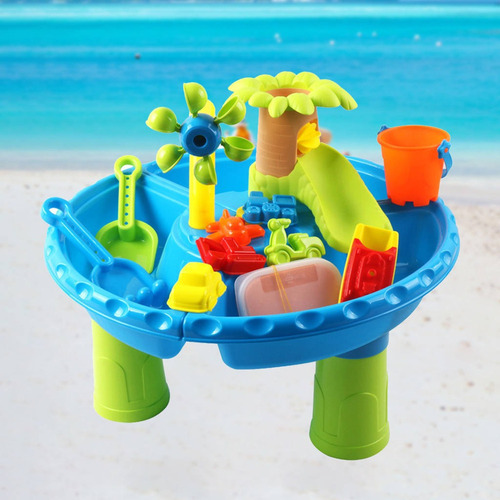 I 22 Piezas Mesa De Agua De Arena 4 En 1, Mesas De Juegos