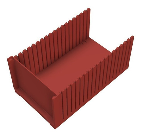 Guia Corte Uniforme Cortadora Pan 30x10x10cm Rodaja 2cm