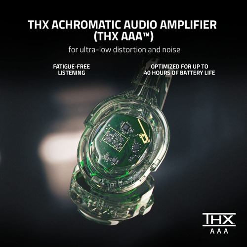 Imagen 5 de 8 de Auricular Gamer Razer Barracura Pro Wireless 2,4 Ghz Bt Usb