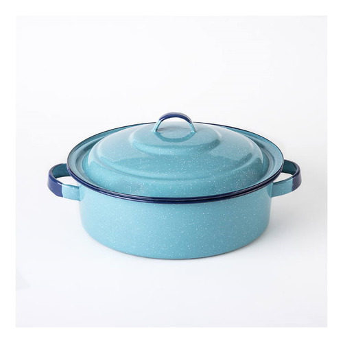 Budinera Recta 26 Cm Arrocera Peltre 5 Lts Cinsa Azul 32604 Celeste