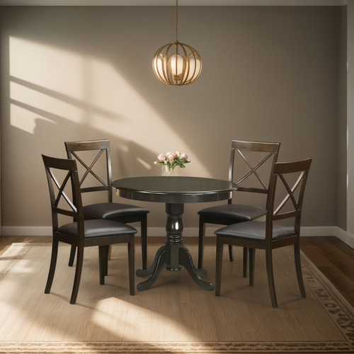 Muebles Del Este Oeste Anbo5capc Juego De Cocina Mesa Y Sill