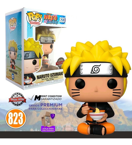Imagen 1 de 8 de Funko Pop Naruto Shippuden #823 Ramen Especial Original