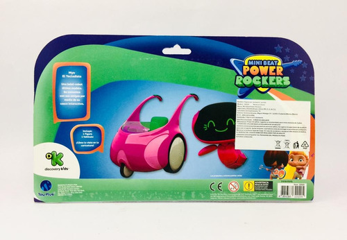 Mini Beat Power Rockers Myo Con Vehiculo Discovery Kids